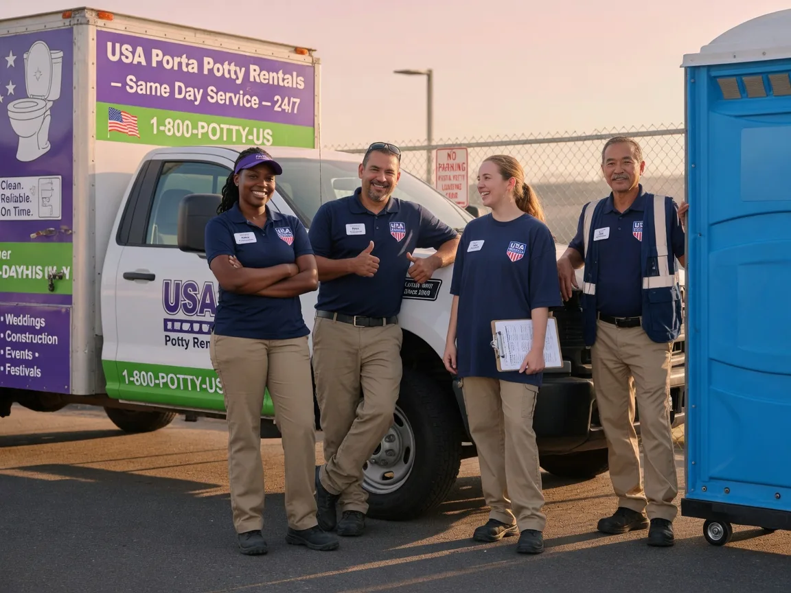 Porta Potty Rental company in Pilot Point, TX